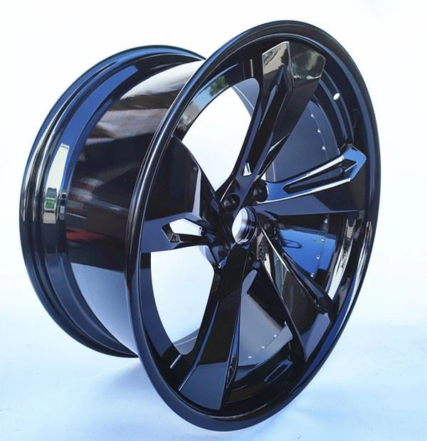 Two-piece Structure Hyper Black Deep Dish Mesh Design 23 Inch Forged Rims With PCD 5x130 For BMW