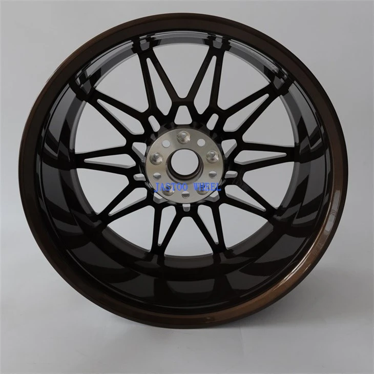 19×8.5 Inch Forged Car Alloy Wheels ET 20 mm Bronze-Colored Rims