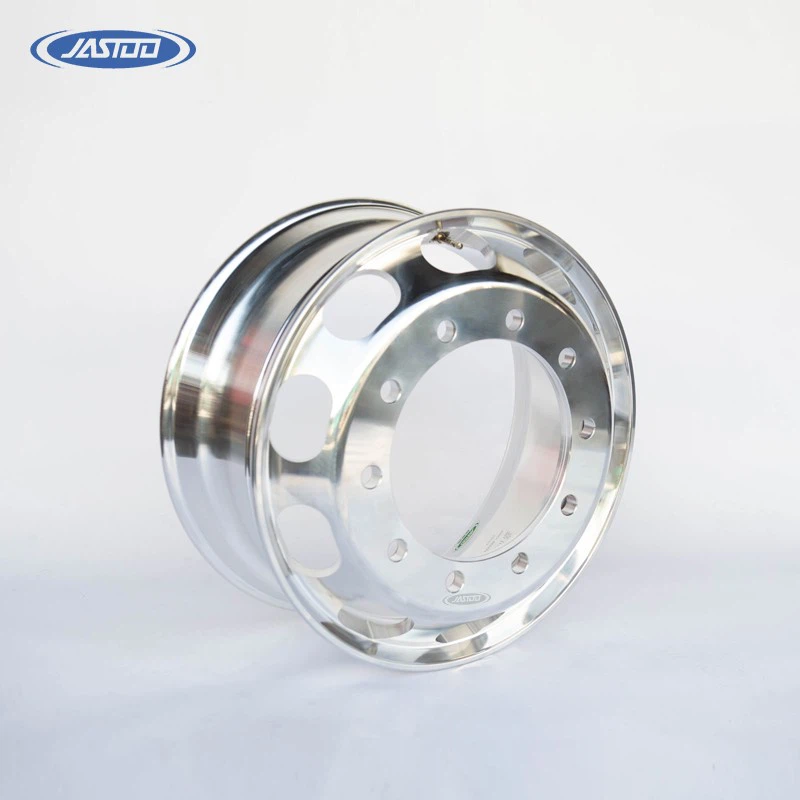 22.5x9.0 Inch Forged Truck Wheels Aluminium 10 Lug