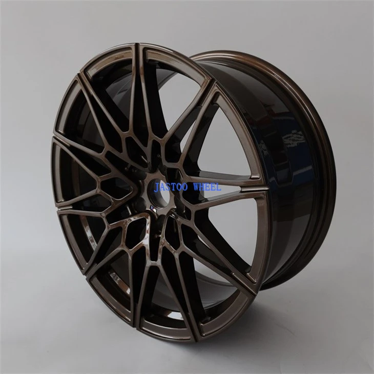 19×8.5 Inch Forged Car Alloy Wheels ET 20 mm Bronze-Colored Rims