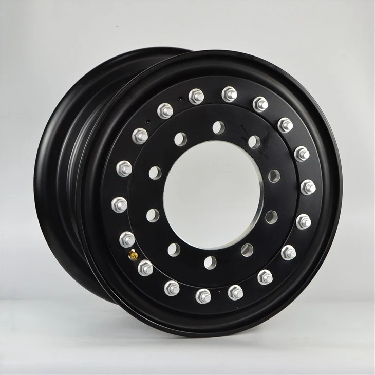 Forged Wheels Rims Of 2-Piece Design For Trucks With Bolts And Nuts suppliers